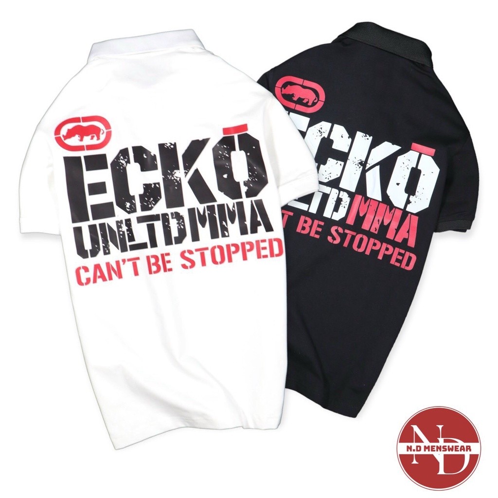 Áo thun cổ polo Ecko Unltd dành cho nam, phong cách thời trang mùa hè