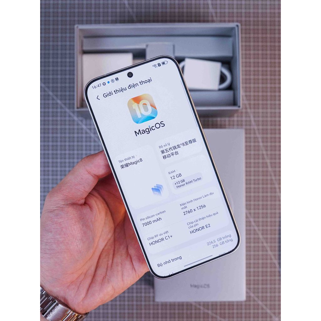 Điện Thoại Honor Magic 8, Chip Snapdragon 8 Elite Gen 5, Ram 12/16GB. SonPixel | BigBuy360 - bigbuy360.vn