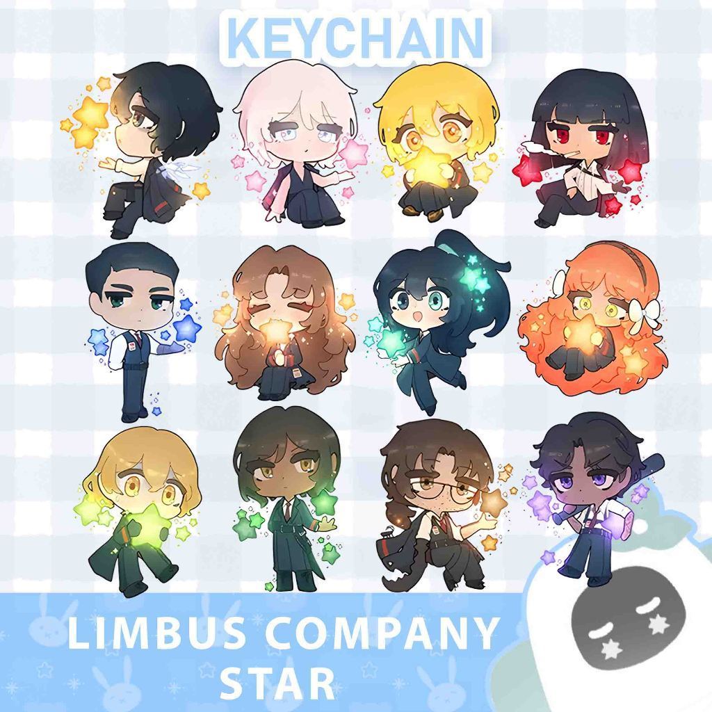 Ganci / Gantungan Kunci Akrilik ANIME LIMBUS COMPANY STAR