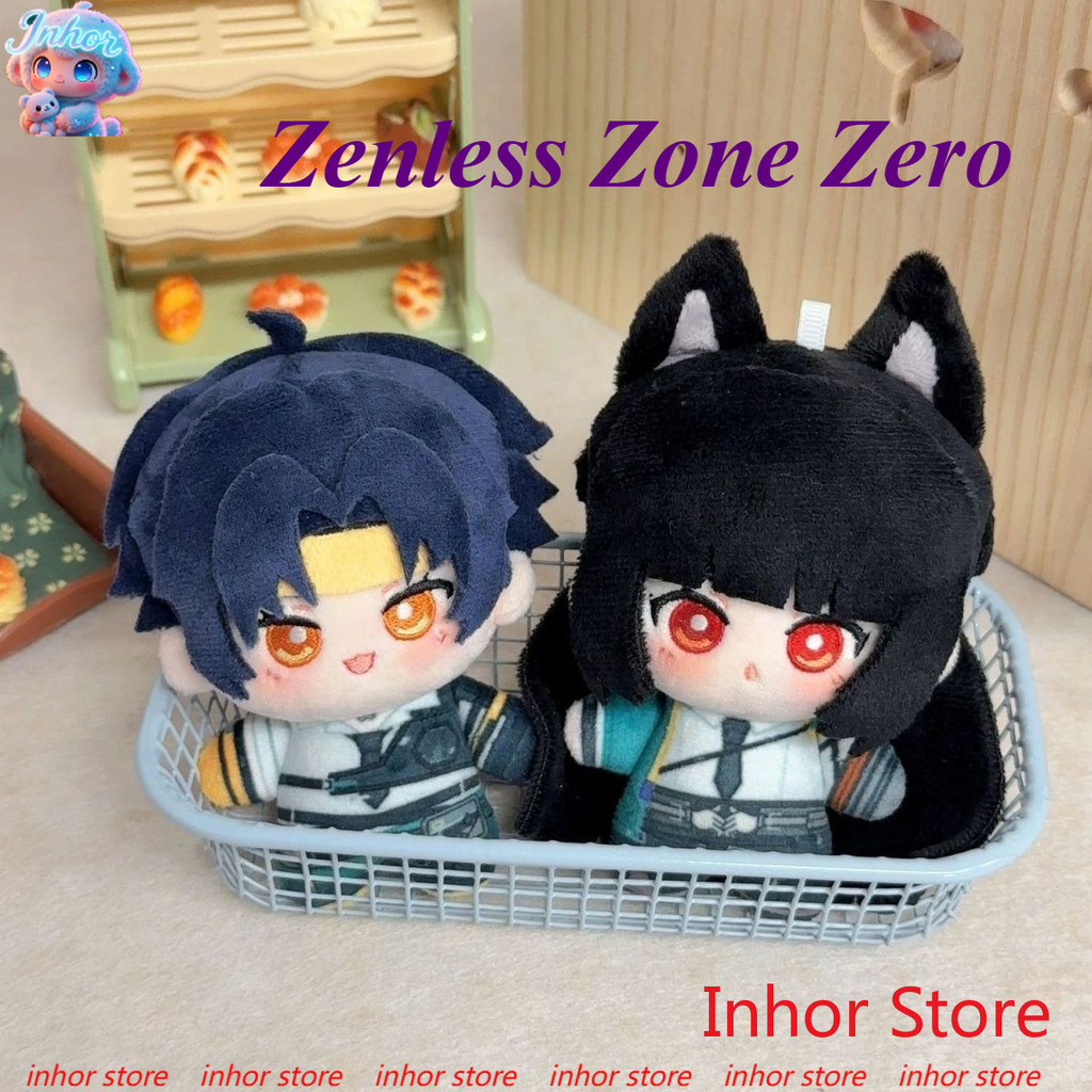 10cm Zenless Zone Zero Plushie Asaba Harumasa Hoshimi Miyabi Cotton Búp Bê Mềm Nhồi Bông Đồ Chơi Cho