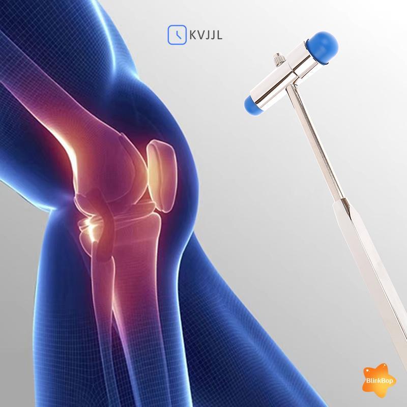 [KvJJL-t] 1 Chiếc Máy Mát Xa Thần Kinh Hai Đầu Búa Đa Năng Bộ gõ Chẩn Đoán Phản xạ Bộ gõ Búa Phản xạ