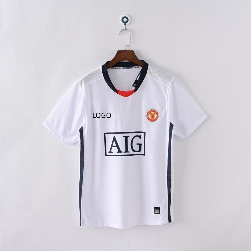 2008 / 09 Manchester United Sân khách Retro Edition Áo bóng đá S-2XL