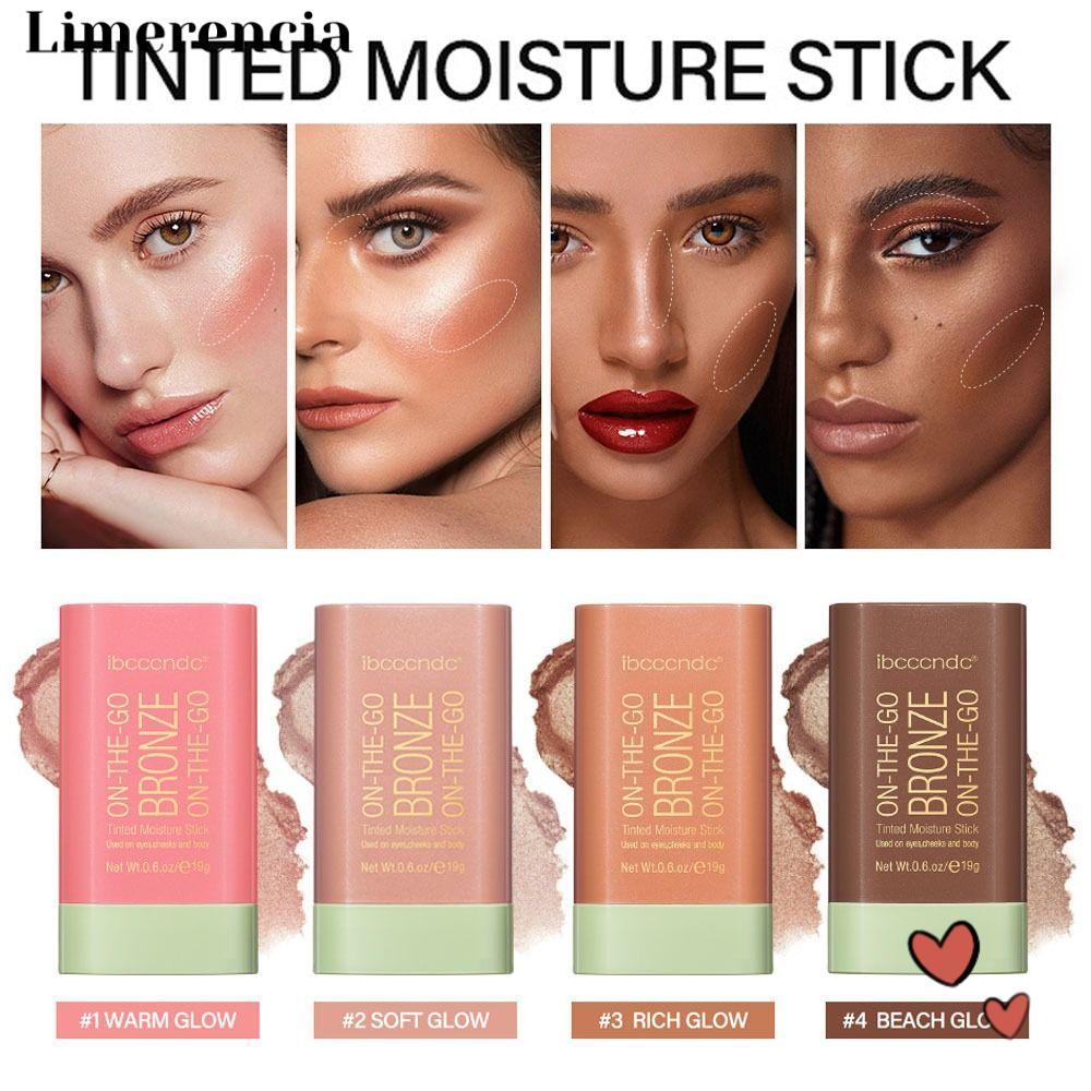 LIMERENCIA Bronzer Stick, Contour Shadow Smooth Natural Bronzer Pen, Dụng cụ mỹ phẩm cầm tay lâu trô