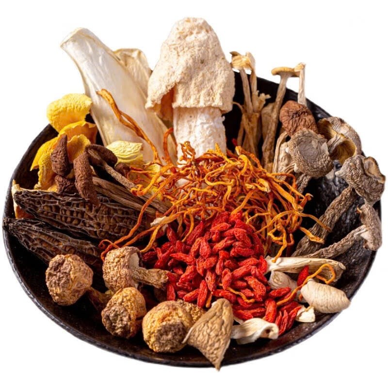 (100gram loại thượng hạng) set Nấm hầm cao cấp Vân Nam, gói nấm hầm bổ dưỡng siêu nhiều nấm gồm 12 l