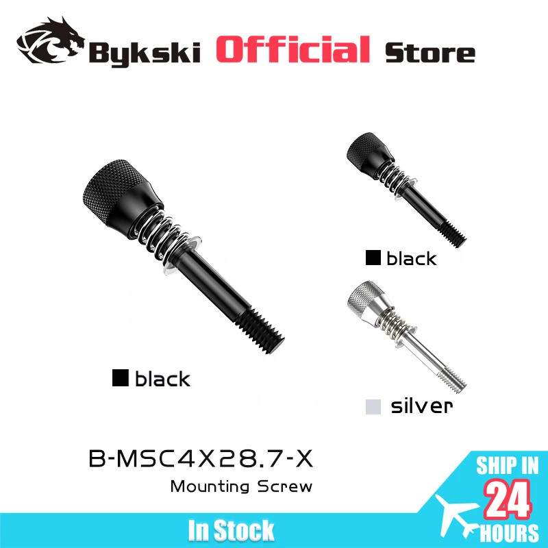 Bykski 4 Cái / lốc CPU Khối Nước Vít Cho Intel AMD CPU Cooler Model Cố Định