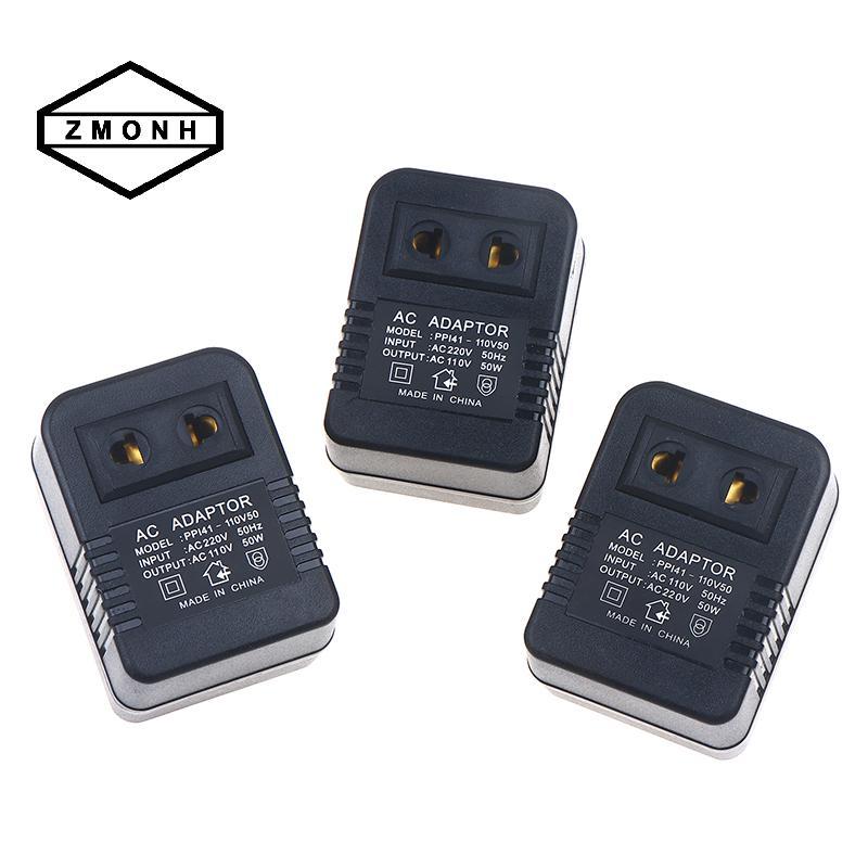 ZMONH EU US Plug Step Down Transformer Du Lịch Adapter AC220V Sang 110V Hoặc 110 Đến 220V Bộ Chuyển 