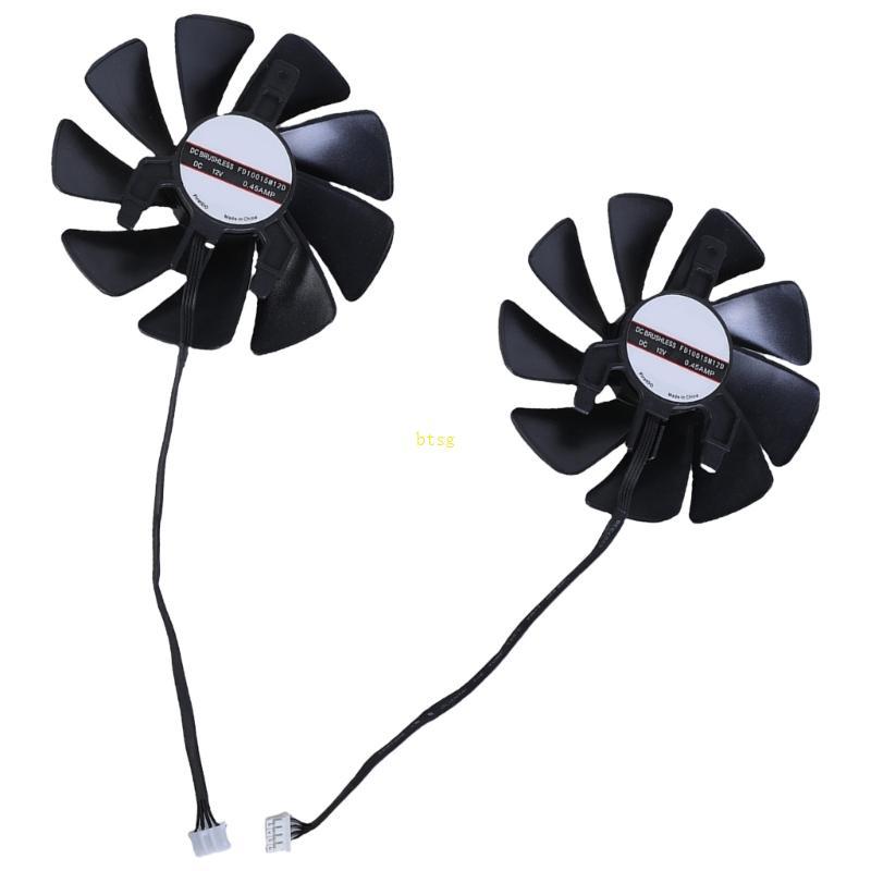 Btsg 95mm 3 74inch FD10015M12D 4Pin 12V VGA Quạt Card Đồ Họa Quạt Làm Mát Cho RX580 2048SP 8G D5 Quạ