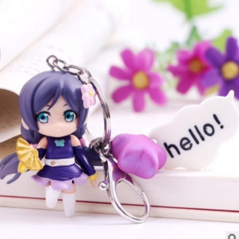 Mềm Ít Người Bạn Đồng Hành 9 lovelive Nam Chim Tojo Nozomi Kimono Ngôi Sao Giả Tưởng Móc Khóa Túi Mặ