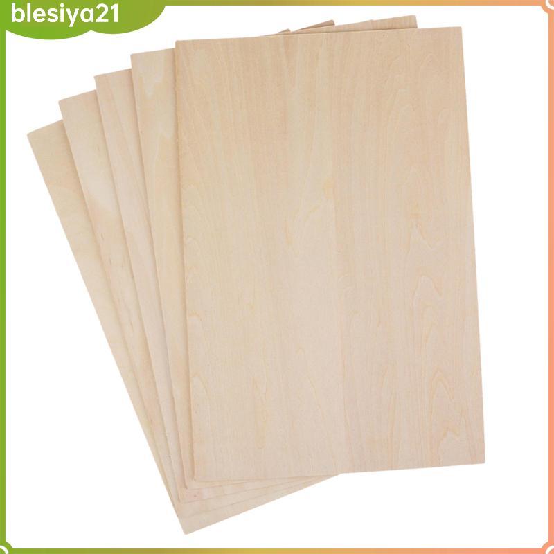 10x Tấm Gỗ Basswood Tấm Gỗ Cho Mô Hình Thuyền buồm Máy Bay Thu Nhỏ