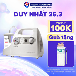 Máy Hút Dịch Đờm Mũi Họng 1 Bình YUWELL 7E-C, Chính Hãng, Bảo Hành 02 Năm