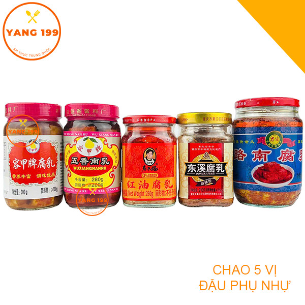 Chao Béo, Chao Đỏ, Chao Trắng - Chao Ngon 5 vị