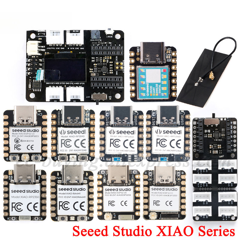 3-5 Chiếc Seeed Studio XIAO ESP32C3 ESP32C6 ESP32S3 Sense nRF52840 RA4M1 RP2350 Seeeduino SAMD21G1 R