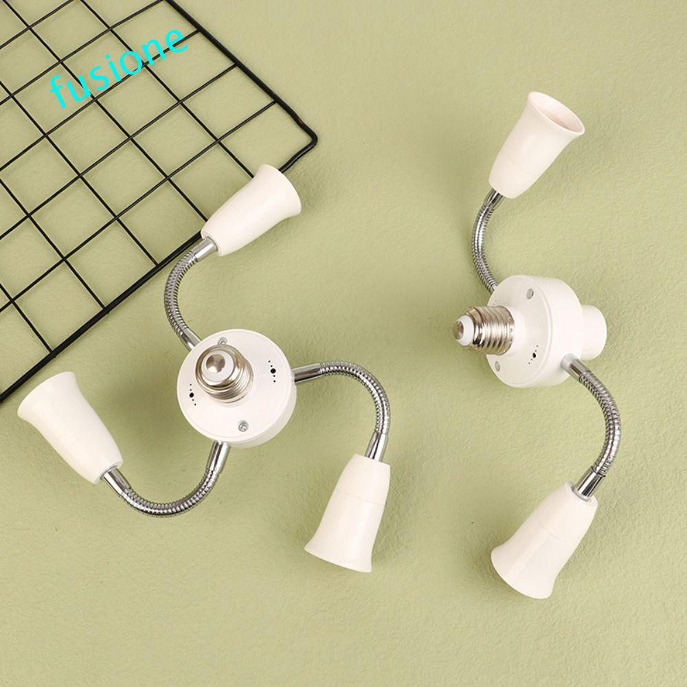 Bộ chia ổ cắm đèn FUSIONEDGE E27, Bộ chuyển đổi bóng đèn Bộ chuyển đổi giá đỡ đèn E27 linh hoạt, E27