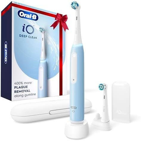 Bàn chải đánh răng chạy bằng điện có thể sạc lại Oral-B IO Deep Clean, màu đen với IO Series 3 Limit