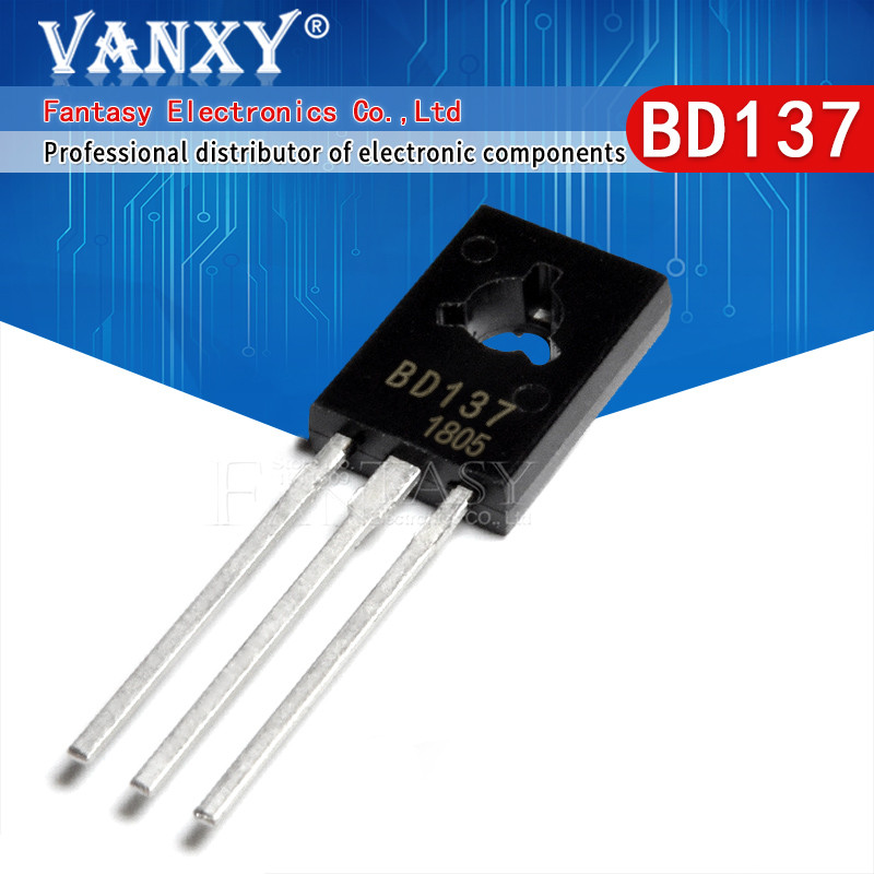 10 CÁI BD135 BD136 BD138 BD132 BD137 BD139 BD140 BD131 TO-126 NPN Power Triode Transistor