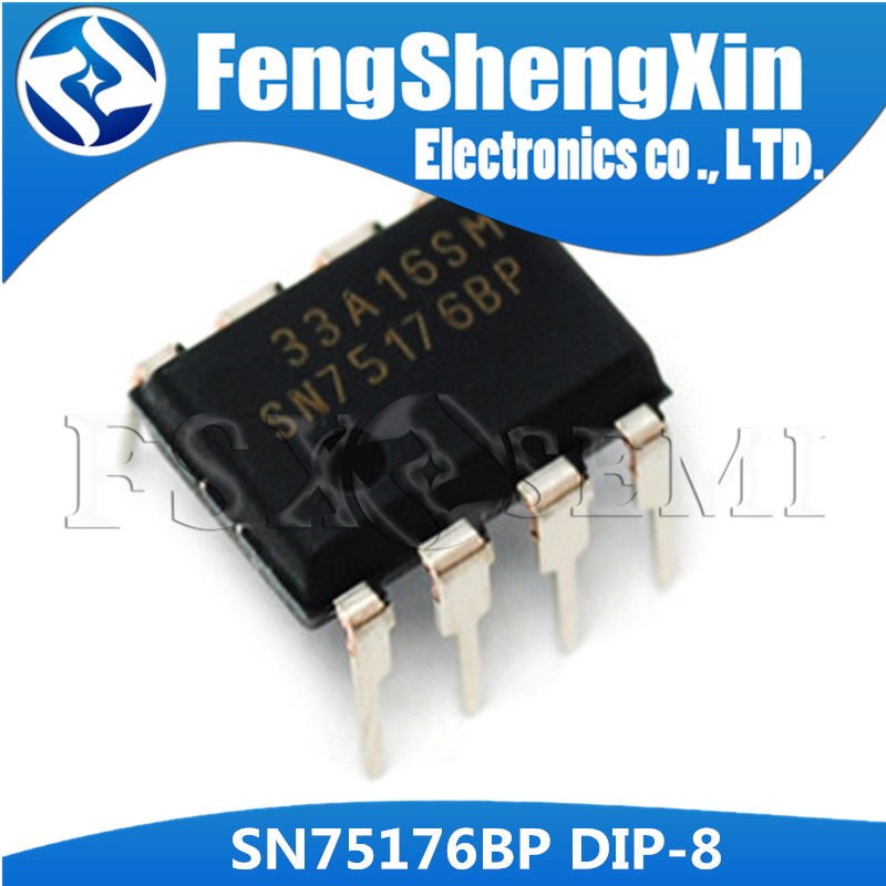 100 CÁI SN75176BP DIP8 SN75176 DIP 75176 IC thu phát xe buýt