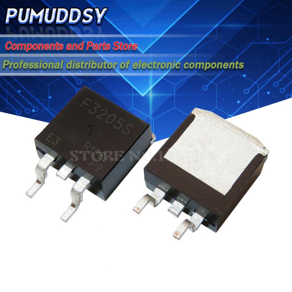 5 Chiếc IRF3205SPBF IRF3205S F3205S TO-263 Chất Lượng Mới Làm Việc Rất Tốt 100% chip IC Còn Hàng
