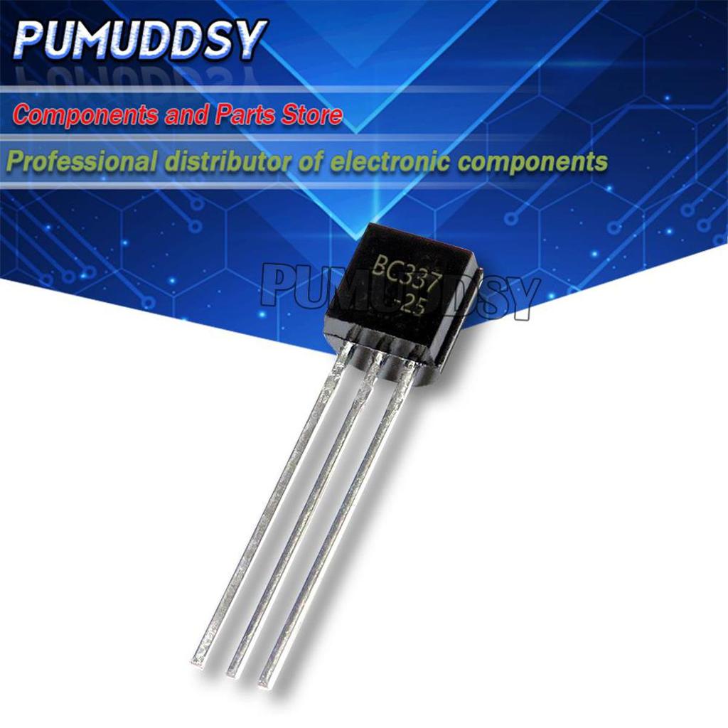 100 CÁI BC337-25 BC337 TO-92 Transistor lưỡng cực - BJT NPN 50Vcbo 45 Vceo 800mA 625mW Trans IC