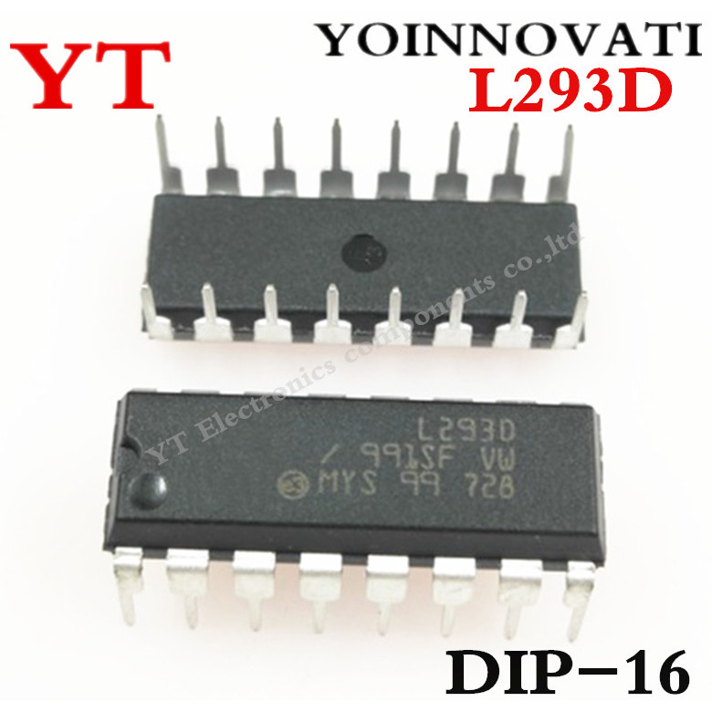 5 Cái / lốc L293D L293 DIP16 IC Chất Lượng Tốt Nhất