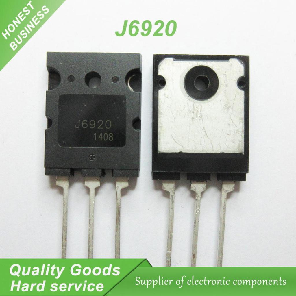 5 Cái / lốc J6920 HD TV Dòng Ống transistor chip IC 20A / 1700V TO-3P Mới Ban Đầu