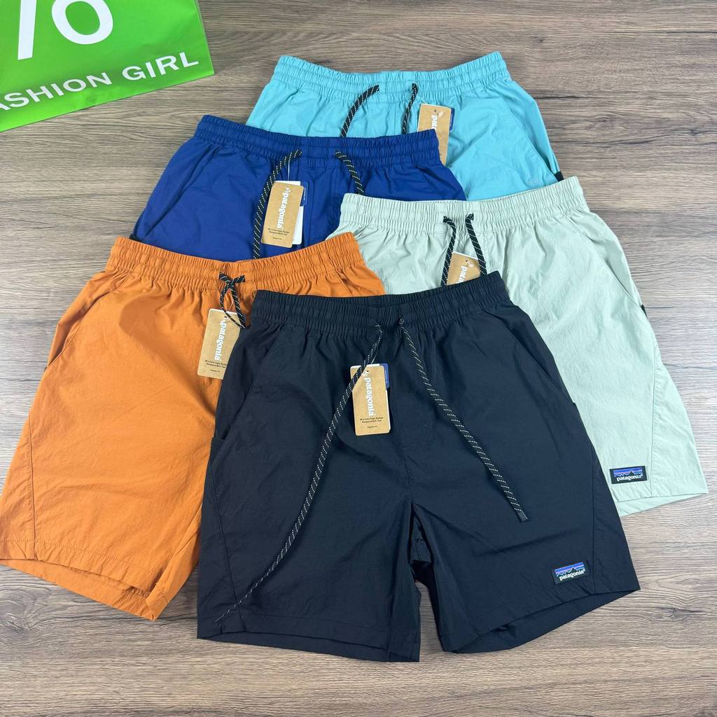 PAT*  Hiking sports casual quick-dry beach pants Lightweight functional shorts Men and Women Tide