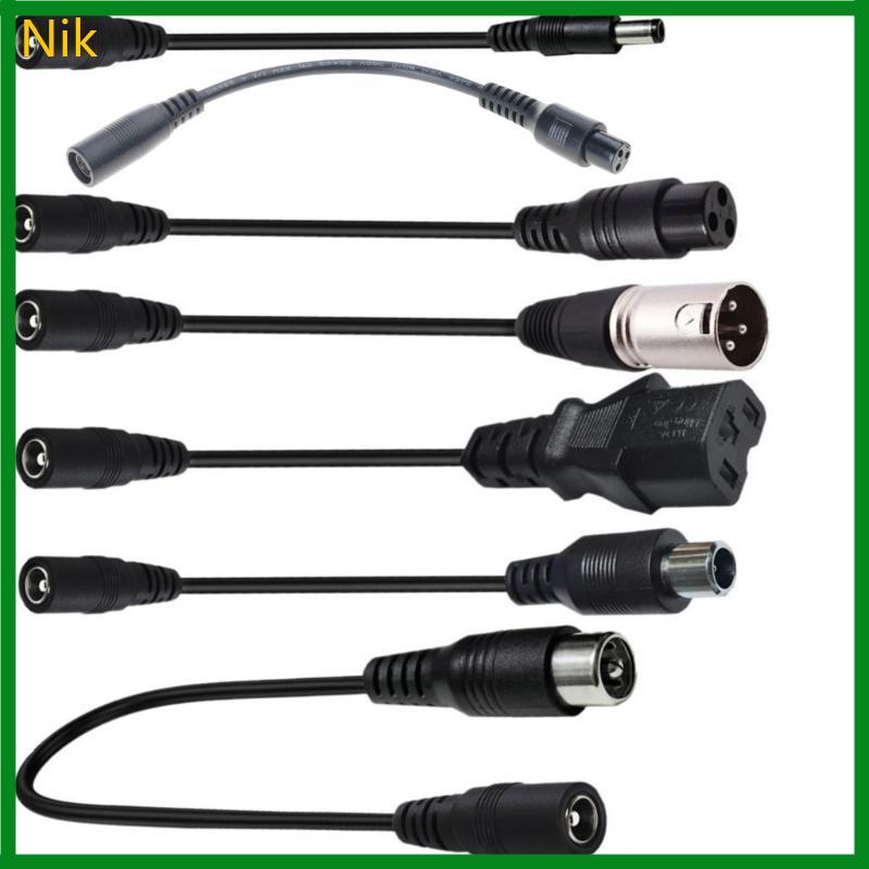 Copper Wire DC5521 Female to 3PIN Aviation Head Adapter Cable Converter Cord