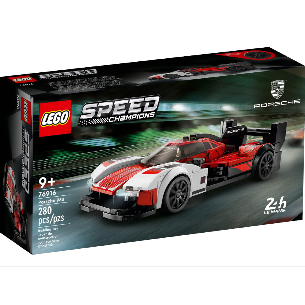 LEGO SPEED CHAMPIONS 76916 Đồ Chơi Lắp Ráp Siêu Xe Porsche 963
