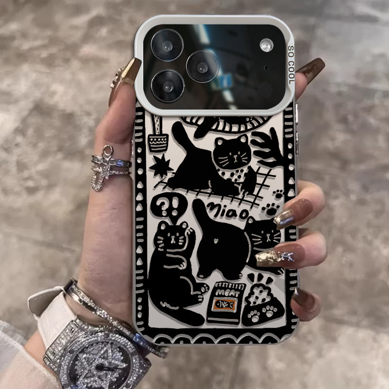 Thích hợp cho iPhone 11 13 xr xs max 14 15 17 promax 8Plus Vỏ điện thoại bảo vệ chống rơi thông thườ