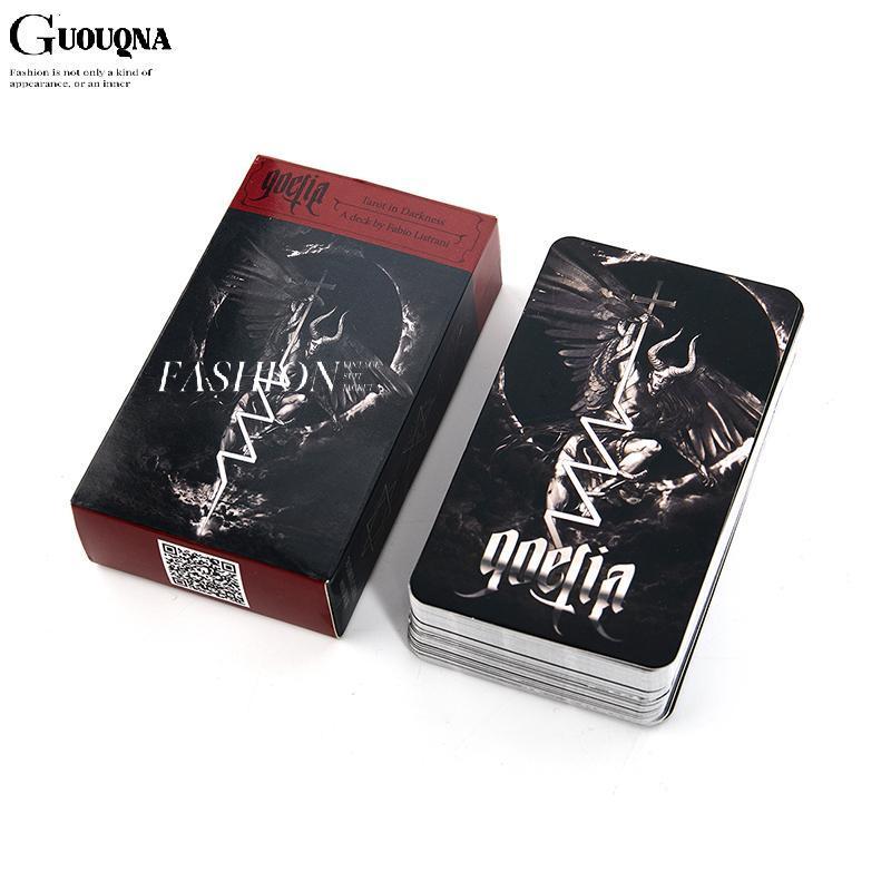 GUOUQNA GOETIA IN DARKNESS DECK THẺ LO SCARABEO ESOTERIC FORTUNE TELLING MỚI BASL