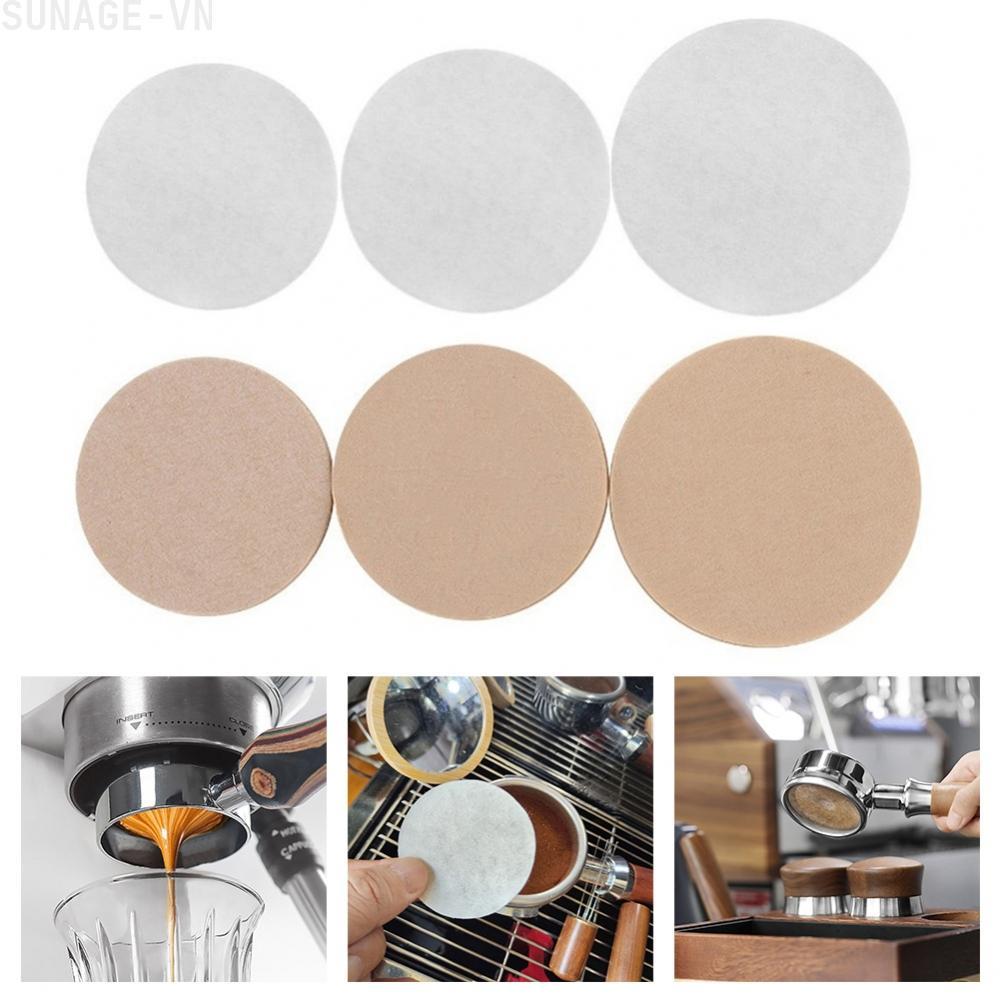 【SUNAGE】Brew Perfect Coffee with 100 Pack Coffee Powder Filters 51mm 53mm 58mm【HOT Fashion】