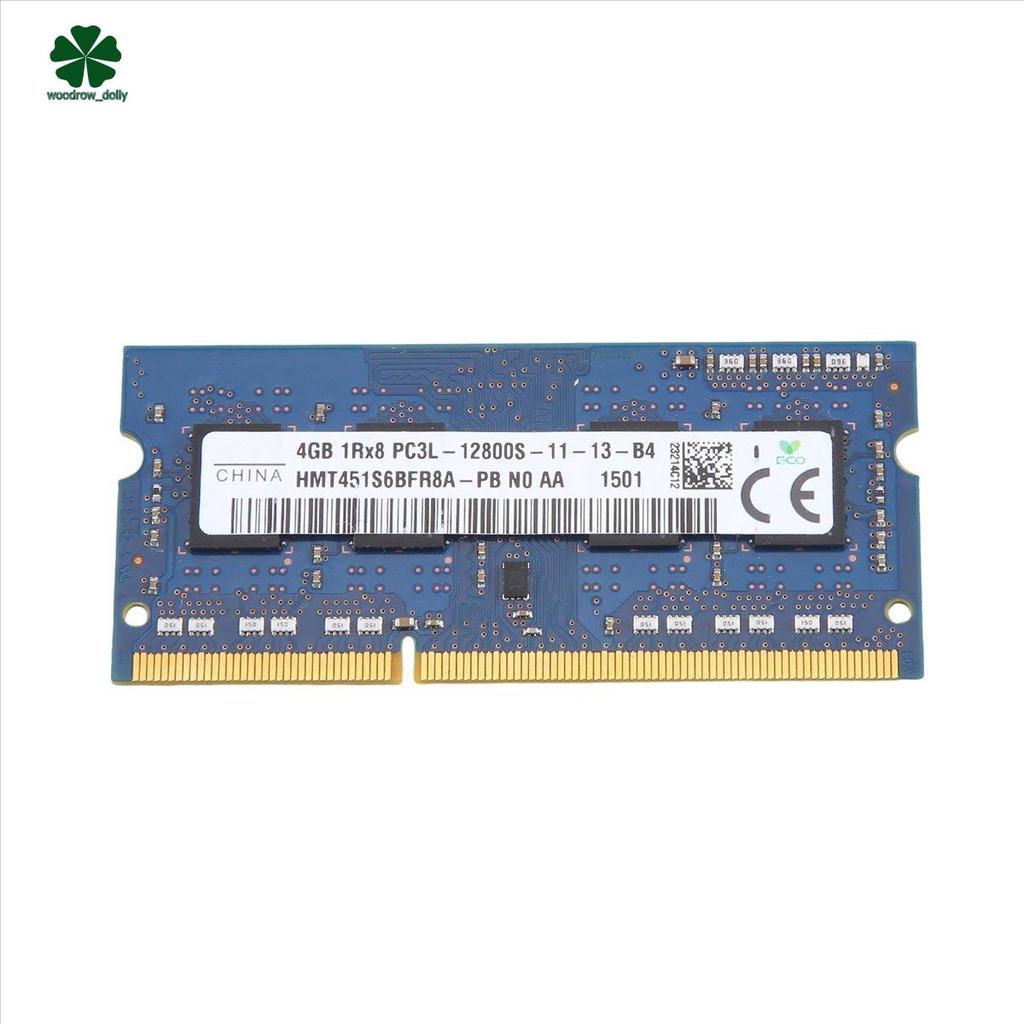 Dành Cho DDR3 4GB Laptop RAM Bộ Nhớ 1600Mhz PC3 12800 1RX8 1.35V 8 IC SODIMM Bộ Nhớ Chỉ Dành Cho