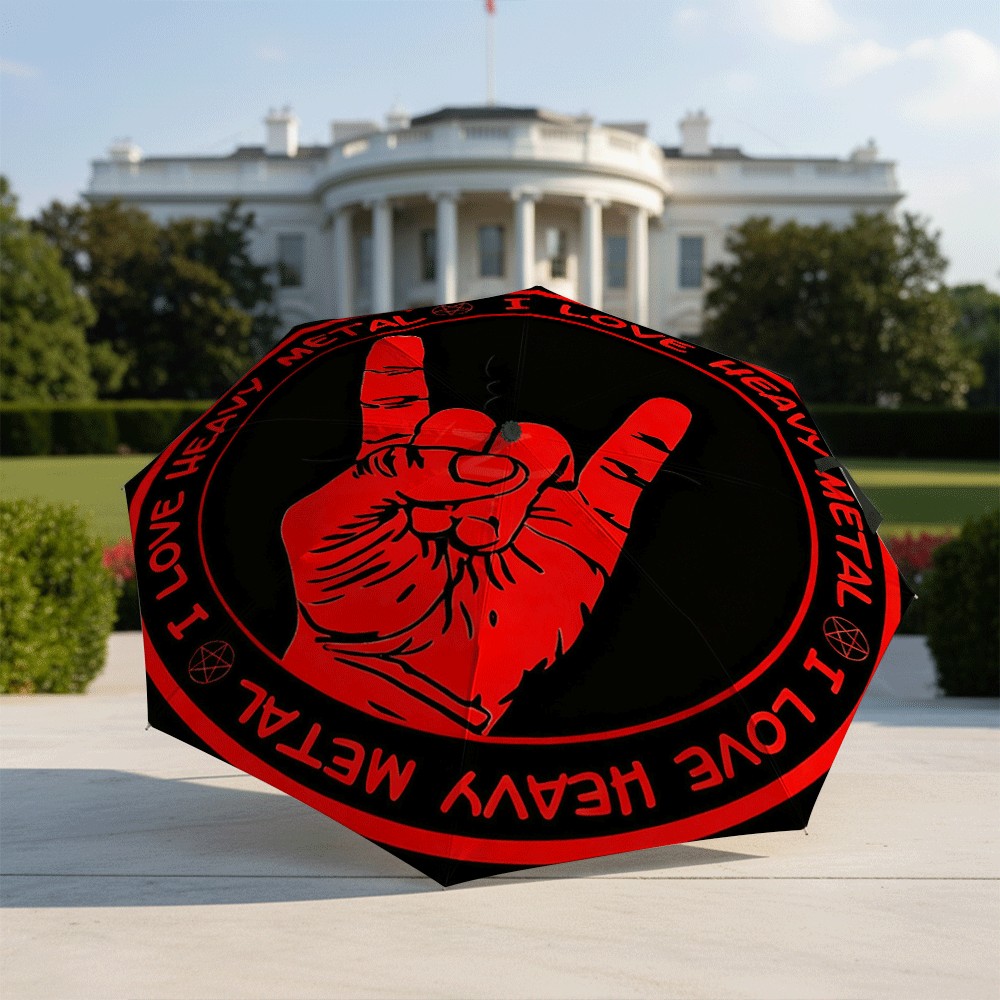 Rock Gesture Ô Dù Tự Mở, Bảo Vệ Tia UV, Tiện Lợi Cho Hoạt Động Hàng Ngày