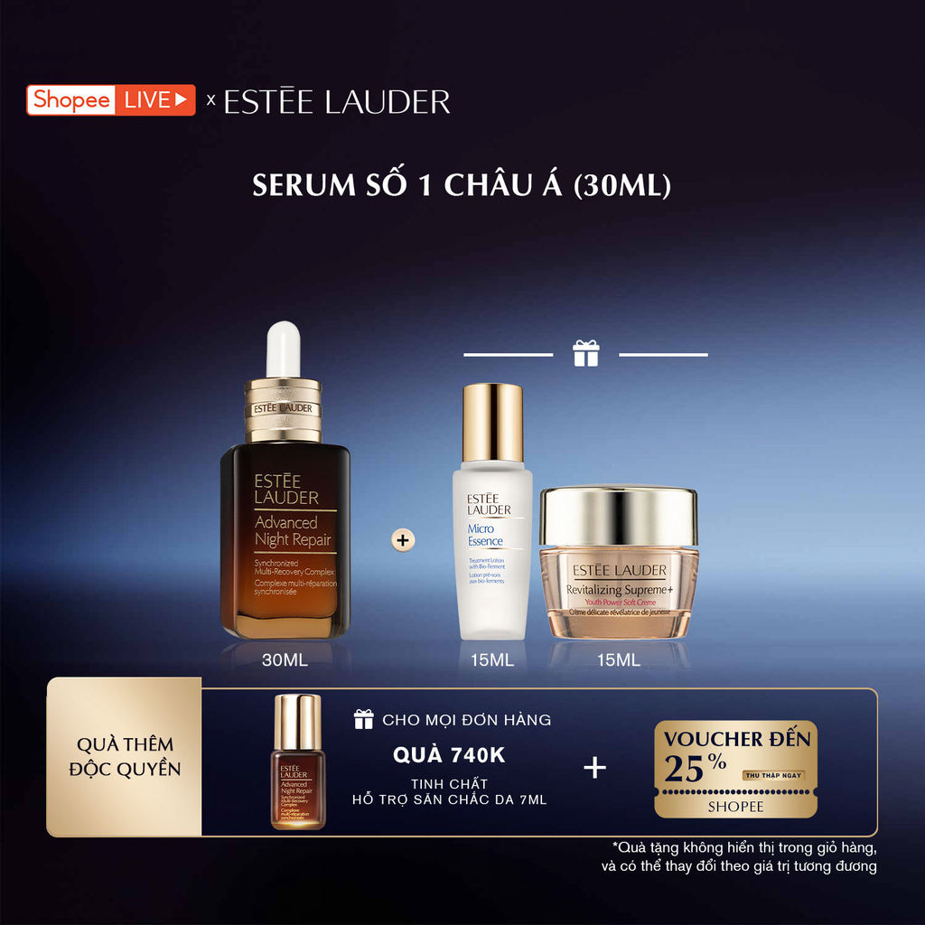 [Estee Lauder x Hannah] Tinh chất (Serum) phục hồi chống lão hóa Estee Lauder Advanced Night Repair Multi-Recovery 30ml