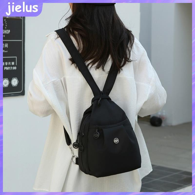 [jielus] Bapa nhỏ thông thường có nhiều ngăn Túi đeo ngực Túi đeo chéo dung tích lớn Túi lưu trữ di động Túi đi lại Quà tặng VN