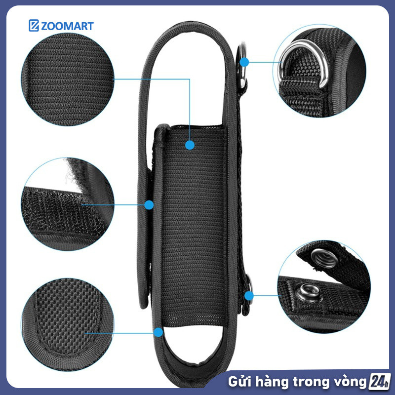 Túi đựng đèn pin Sofirn cho Q8 Pro, SP33S, SP36 - Túi đựng đèn pin， Túi đeo hông，Bằng nylon，3"" - 5"