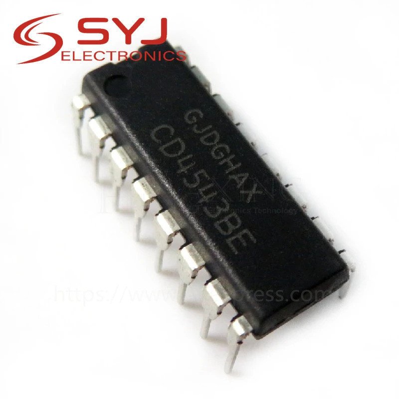 10 Cái / lốc CD4543BE DIP-16 CD4543 DIP 4543BE DIP-16 Mới Chính Hãng Còn Hàng