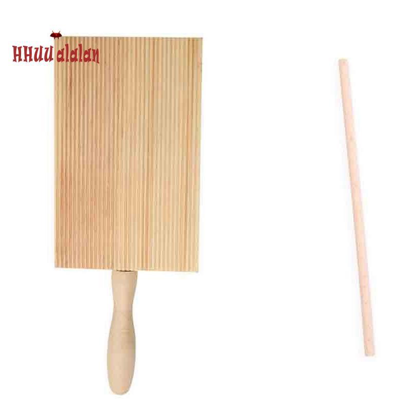 Ý Gnocchi Board Gỗ Dụng Cụ Nướng Bánh Pasta Maker Chuyên Nghiệp