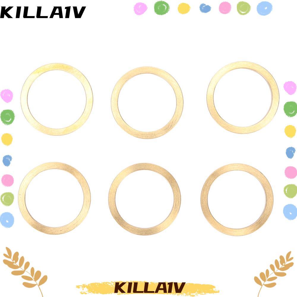 KILLA1V 6 Ống Nixie, Đồng TRONG 14 Nhẫn Đồng, Nhẫn Điện Tử Cổ Điển DIY Đồng Hồ Cho TRONG 14 Nixie Ốn