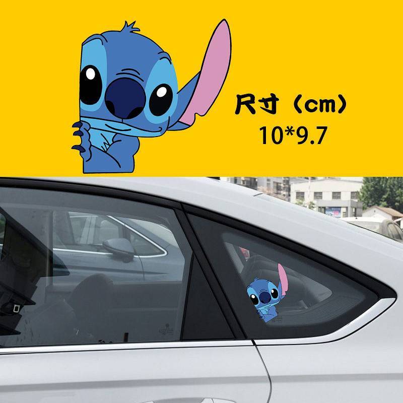 Automobile Sticker Anime Stitch ANGEL Star Baby Decorative Stickers Automobile Sticker Anime Stitch 