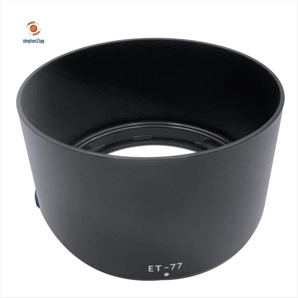 ET77 Lens Hood Tấm che nắng tròn Thay thế ET-77 cho 85Mm F / 2 Macro là STM, 85 mm F2 MACRO là STM