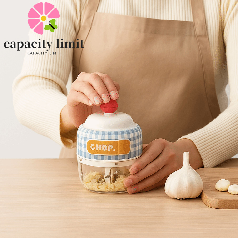 MÁY Chế Biến Thực Phẩm GIỚI HẠN NĂNG LƯỢNG, Máy Xay Tỏi Điện Đa Năng Không Dây, Dễ Dàng Làm Sạch Máy Xay Rau Mini Di Động Có Thể Tháo Rời Nhà Bếp