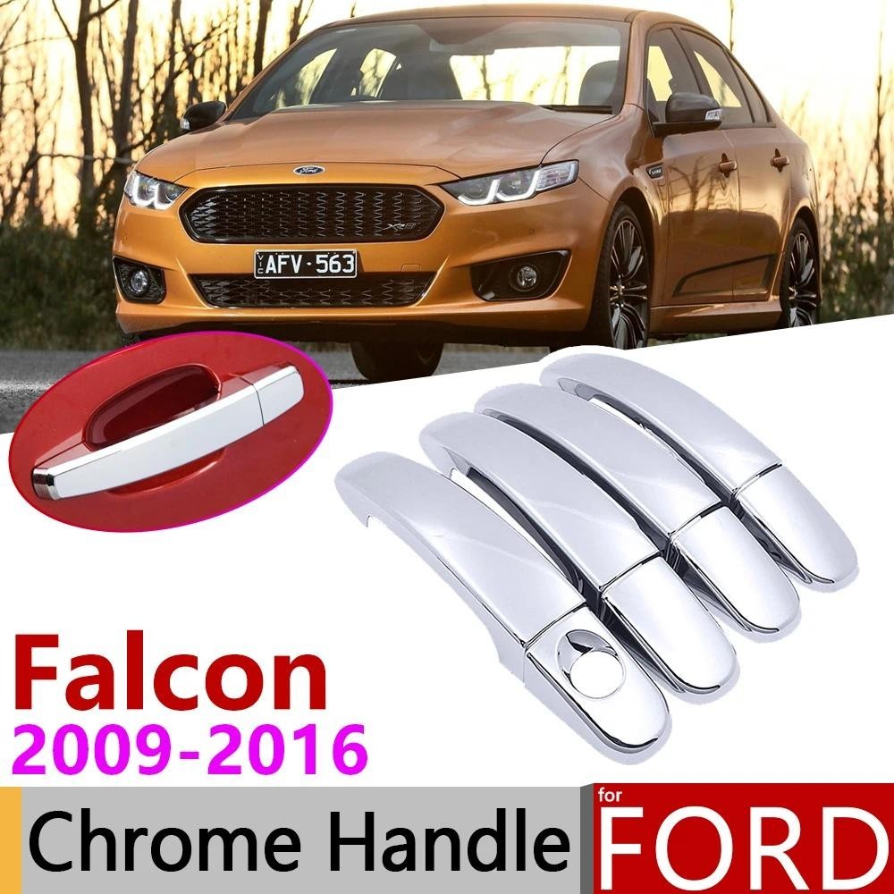 Dành Cho Xe Ford Falcon FG FGX G6E XR6 XR8 XT 2009 ~ 2016 Chrome Tay Nắm Cửa Bao Phụ Kiện Xe Hơi Dán