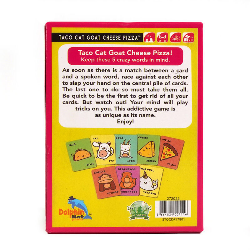 Taco Mèo Dê Phô Mai Pizza Thẻ Trò Chơi Đảng Trò Chơi Taco Mèo Dê Phô Mai Pizza Thẻ Trò Chơi BWI1