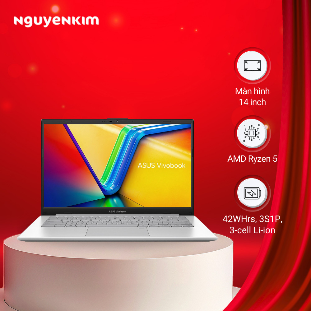 Laptop Asus Vivobook Go 14 R5-7520U/16GB/512GB/Win11 (E1404FA-NK177W)
