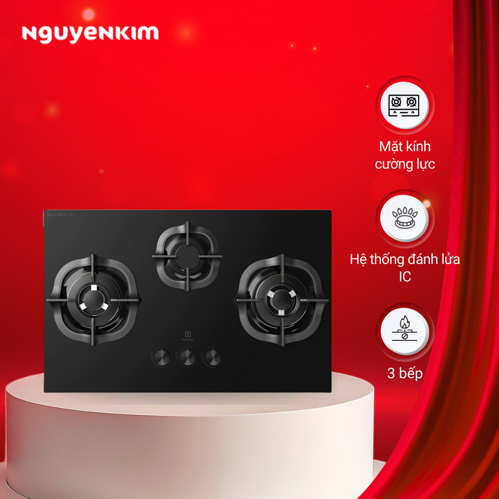 Bếp gas âm Electrolux EHG8321BC