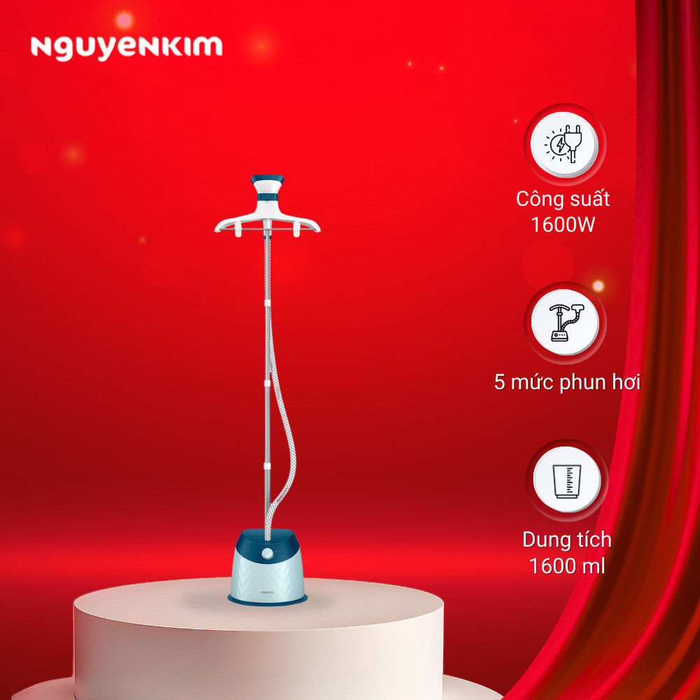 [NGỪNG BÁN] Bàn ủi hơi nước Philips GC518