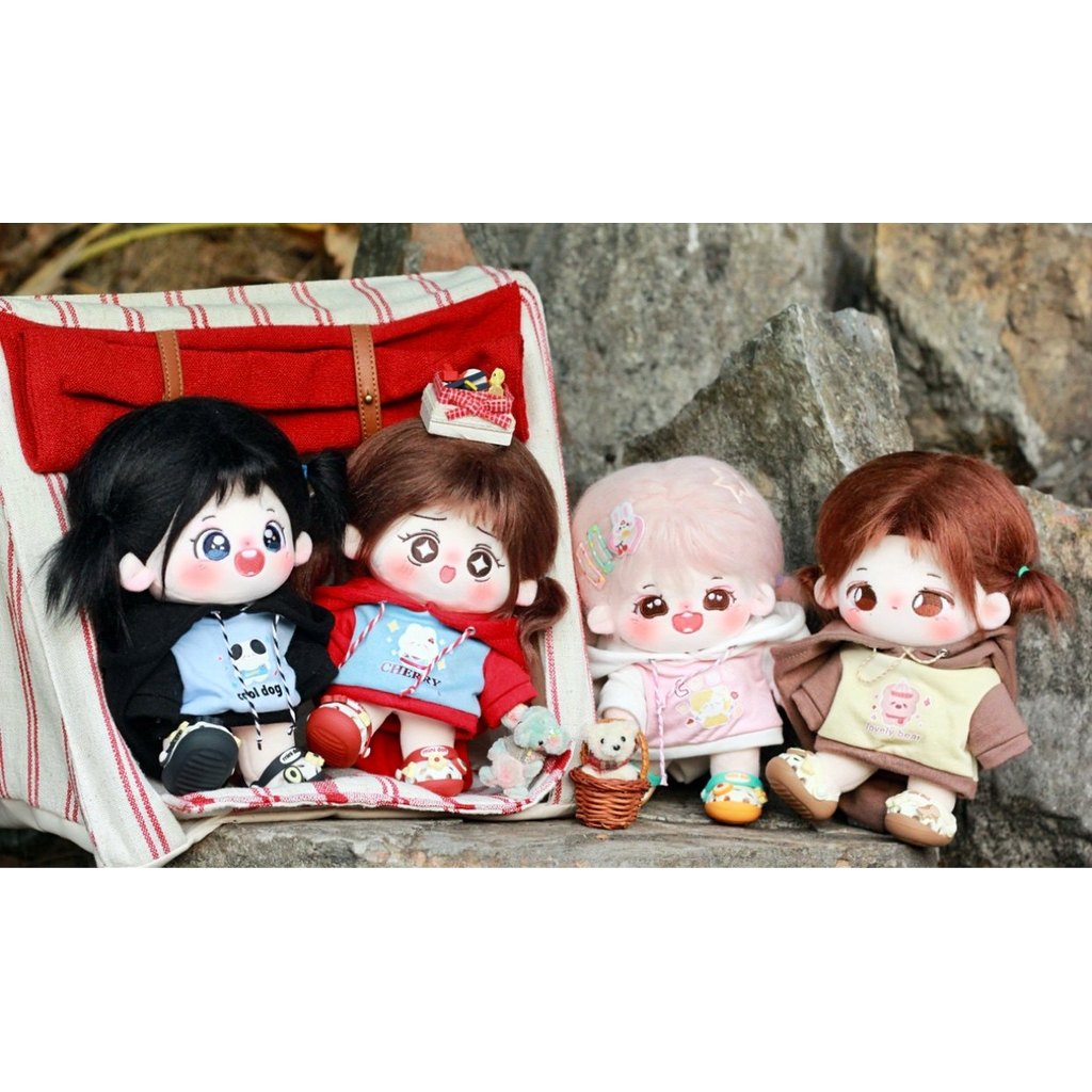 Màu Mới Phù Hợp Với Áo 20Cm Quần Áo Bé Phù Hợp Với 10 / 20Cm Mỡ Cơ Thể Centimeter Cotton Búp Bê Quần