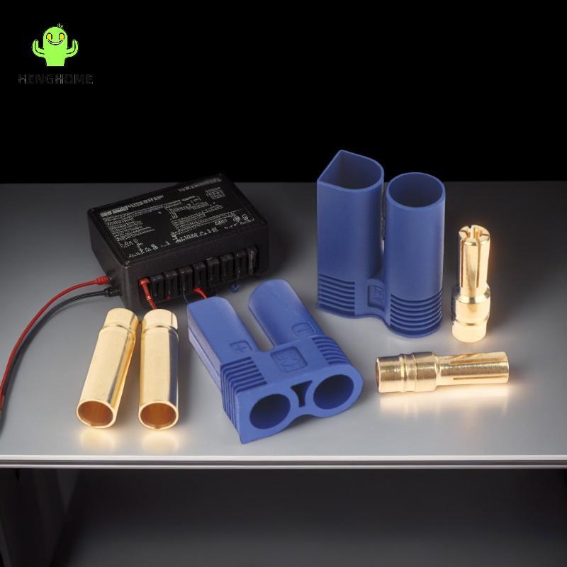 HENGHOME 5 / 10 Cái Nam Nữ Mạ Vàng Chuối Cắm EC5 Bộ Kết Nối Cho RC Circuit Nam Nữ Bullet Phần *