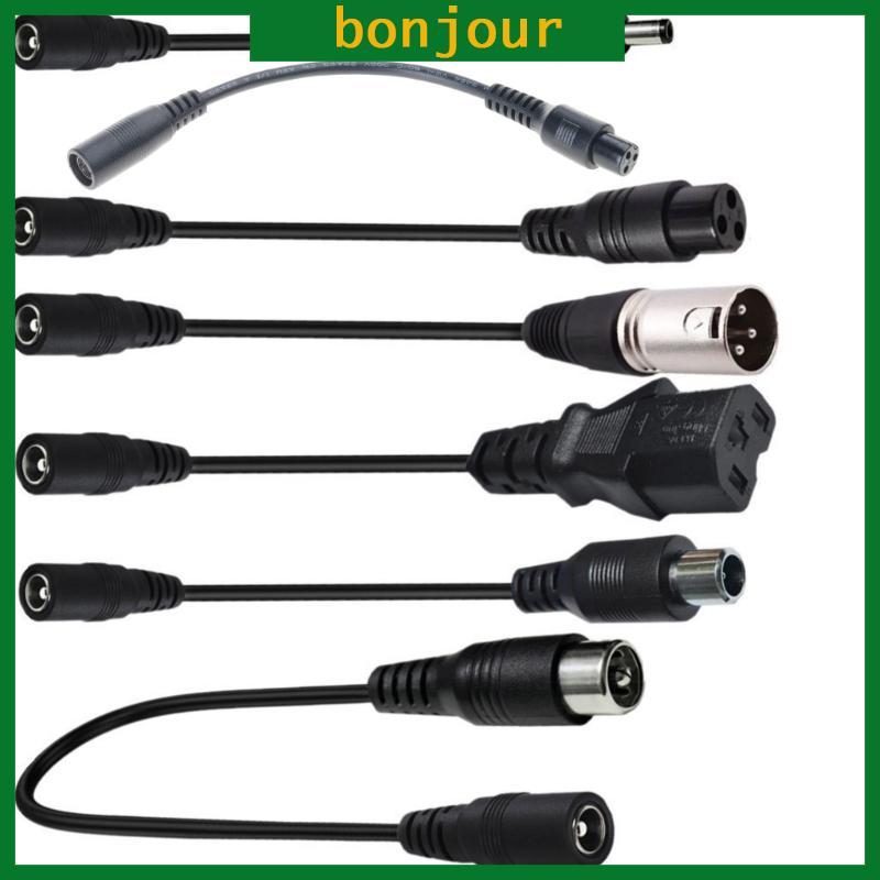 Copper Wire DC5521 Female to 3PIN Aviation Head Adapter Cable Converter Cord