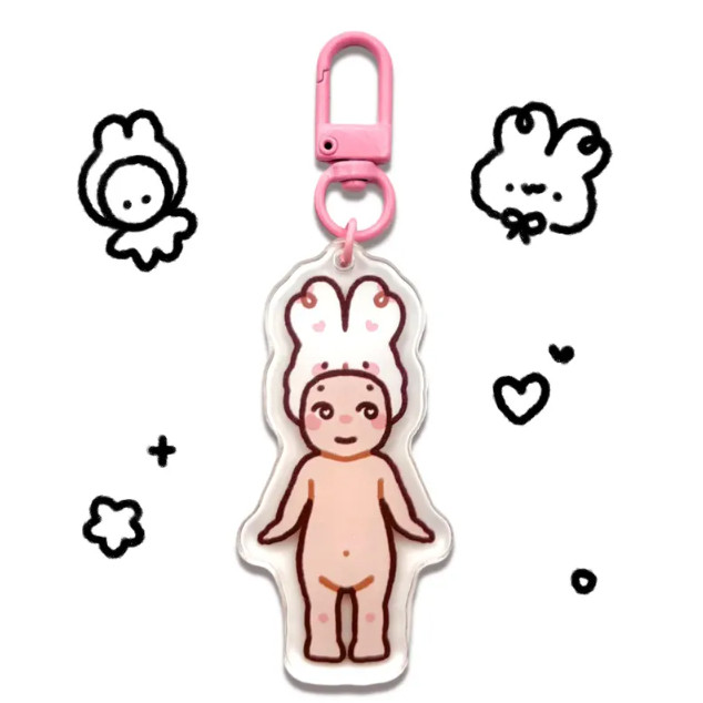 Sonny Angel Bunny Acrylic Keychain | Cute Gift- TRÍ DECOR SHOP